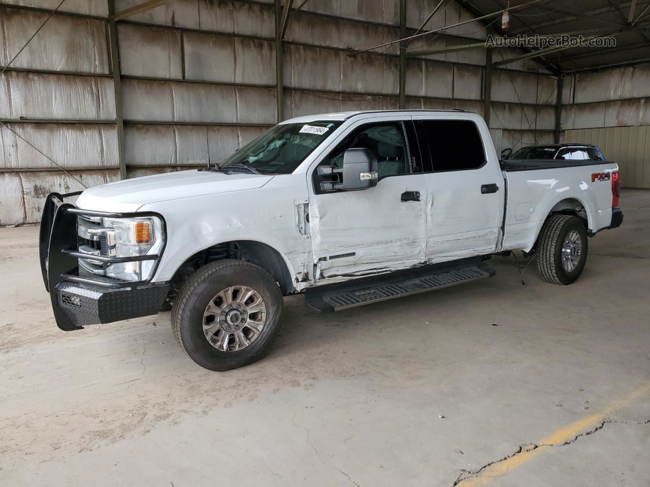 2020 Ford F250 Super Duty White vin: 1FT7W2BT5LEC20998