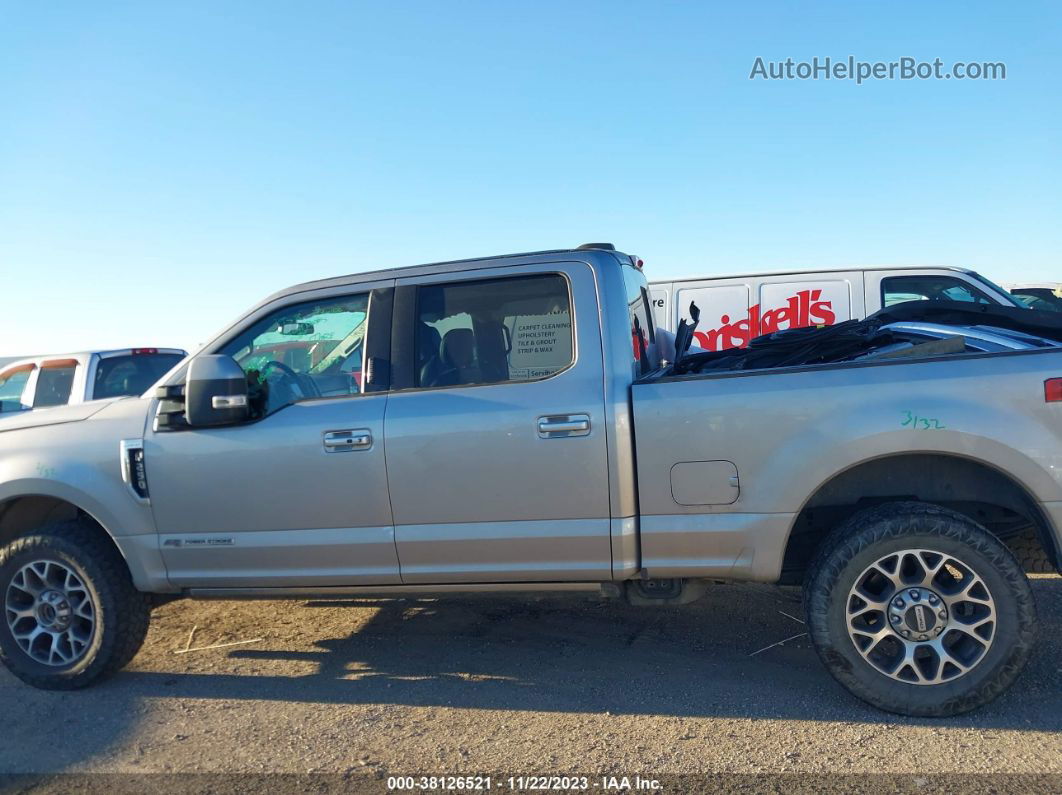 2020 Ford F-250 Lariat Silver vin: 1FT7W2BT5LEC87939