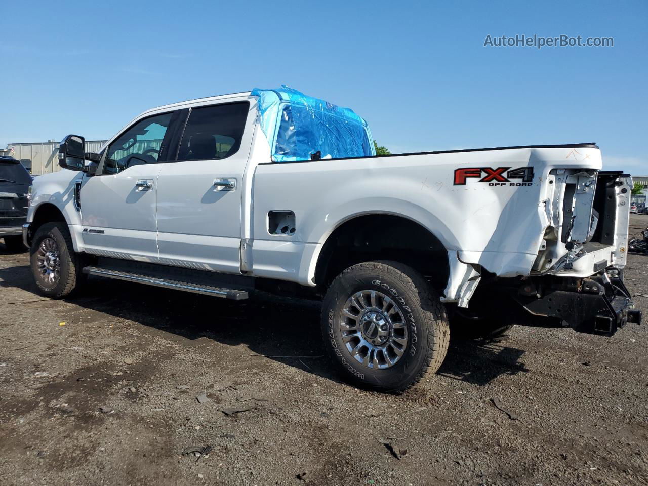 2020 Ford F250 Super Duty White vin: 1FT7W2BT5LED75728