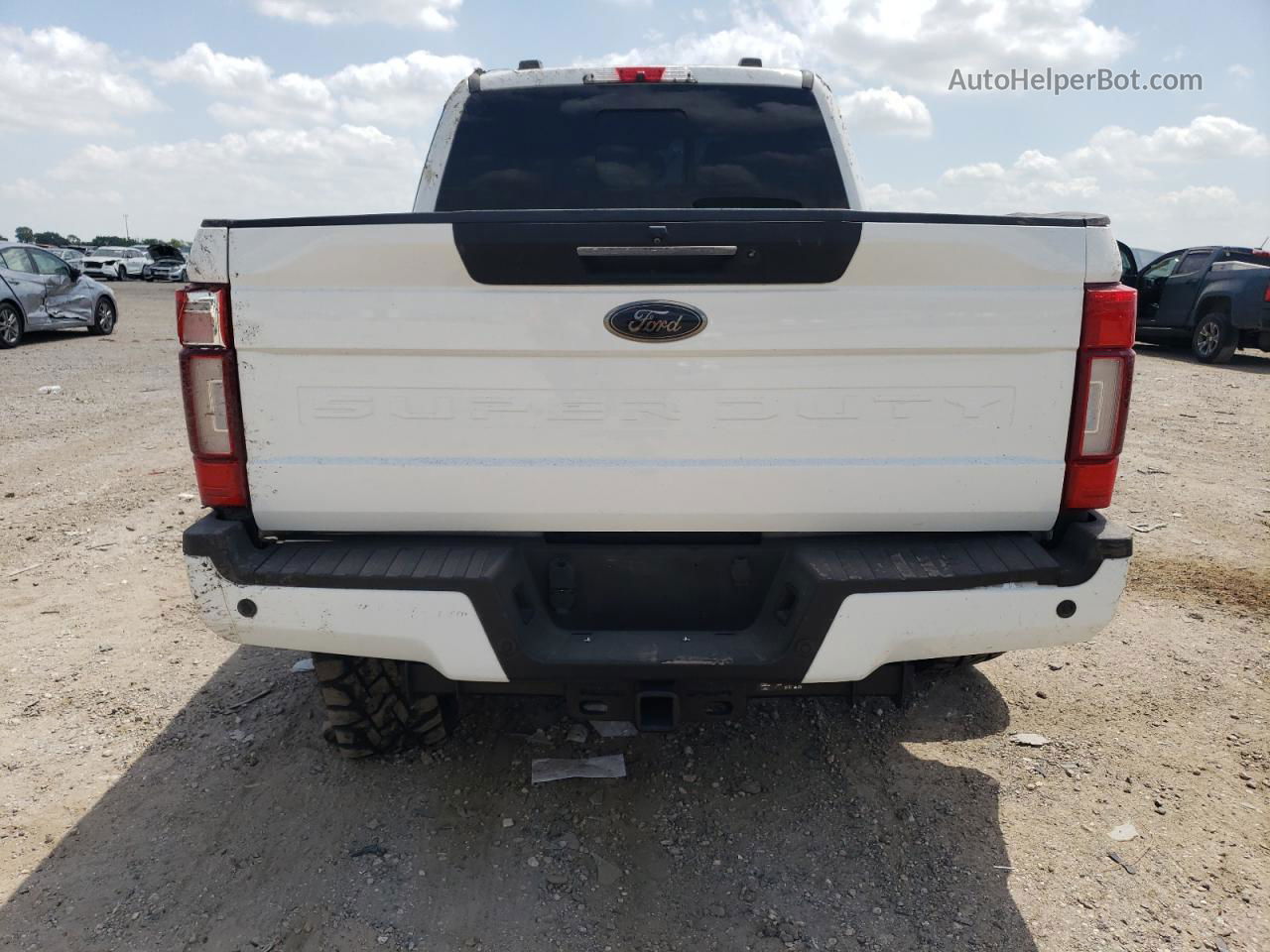 2020 Ford F250 Super Duty Белый vin: 1FT7W2BT5LED83781