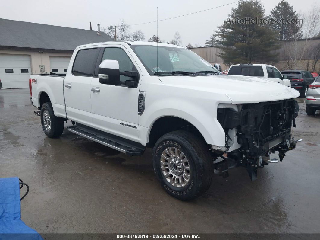 2020 Ford F-250 Xlt White vin: 1FT7W2BT5LEE02278