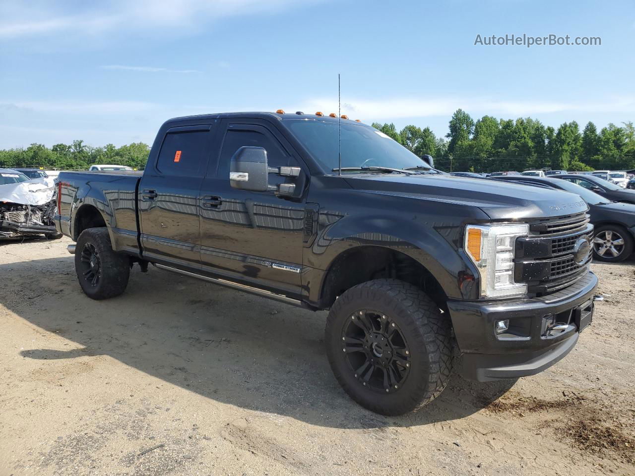 2018 Ford F250 Super Duty Black vin: 1FT7W2BT6JEB34872