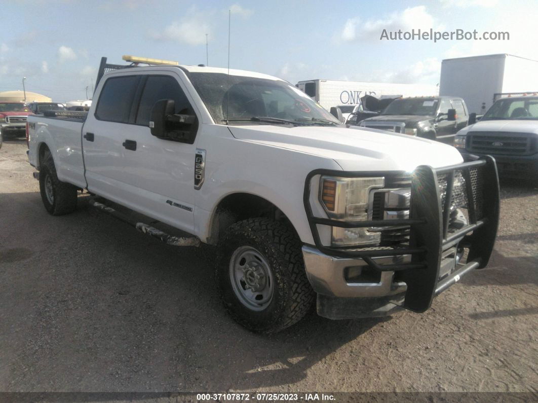 2018 Ford Super Duty F-250 Srw Xl/xlt/lariat White vin: 1FT7W2BT6JEB95428