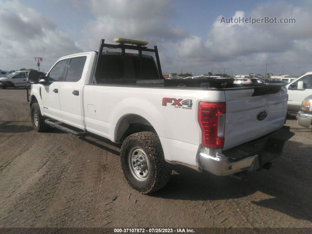 2018 Ford Super Duty F-250 Srw Xl/xlt/lariat White vin: 1FT7W2BT6JEB95428