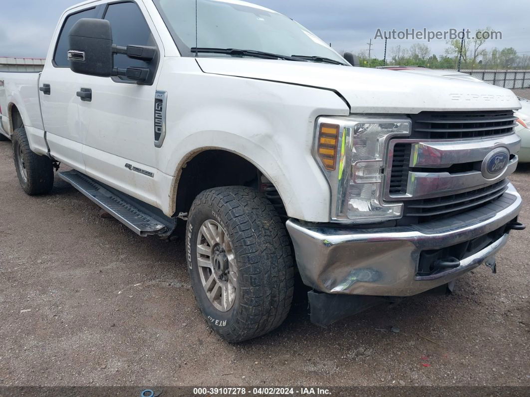 2018 Ford F-250 Xlt White vin: 1FT7W2BT6JEC45048