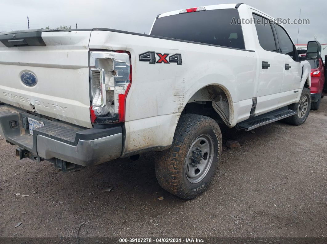 2018 Ford F-250 Xlt White vin: 1FT7W2BT6JEC45048