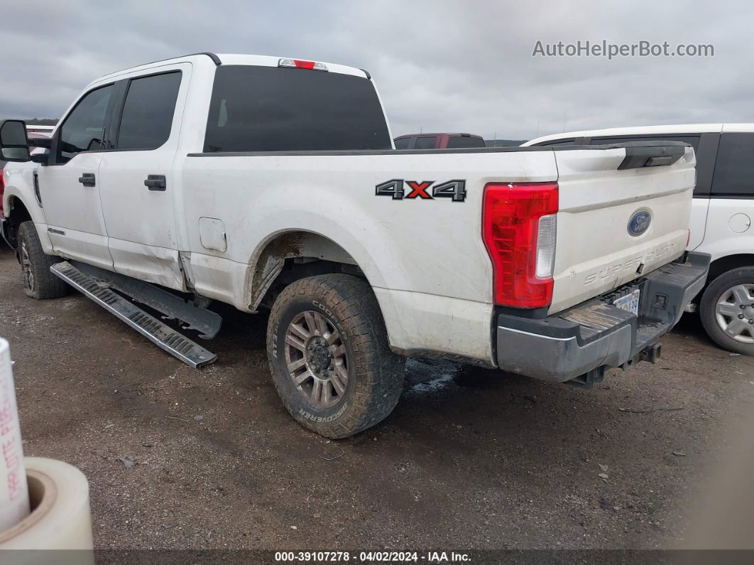 2018 Ford F-250 Xlt White vin: 1FT7W2BT6JEC45048