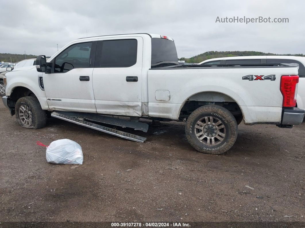 2018 Ford F-250 Xlt White vin: 1FT7W2BT6JEC45048