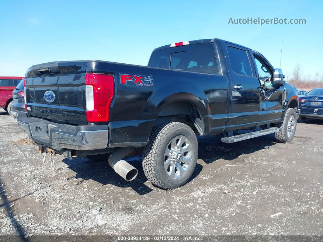 2018 Ford F-250 Lariat Black vin: 1FT7W2BT6JEC55322