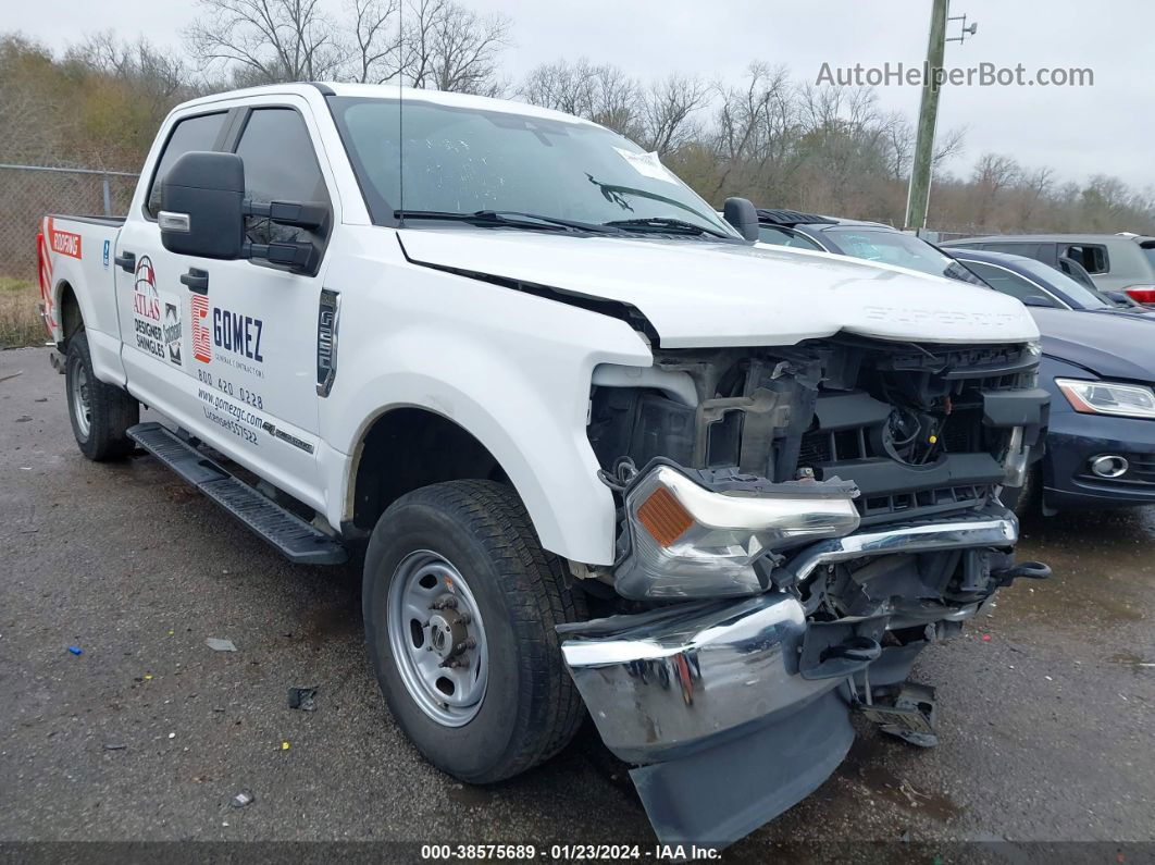 2020 Ford F-250 Xl White vin: 1FT7W2BT6LEC09041