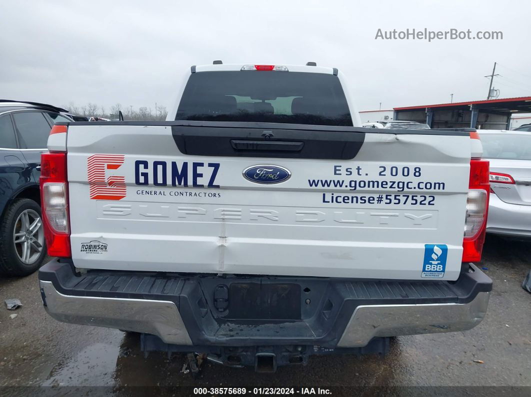 2020 Ford F-250 Xl White vin: 1FT7W2BT6LEC09041