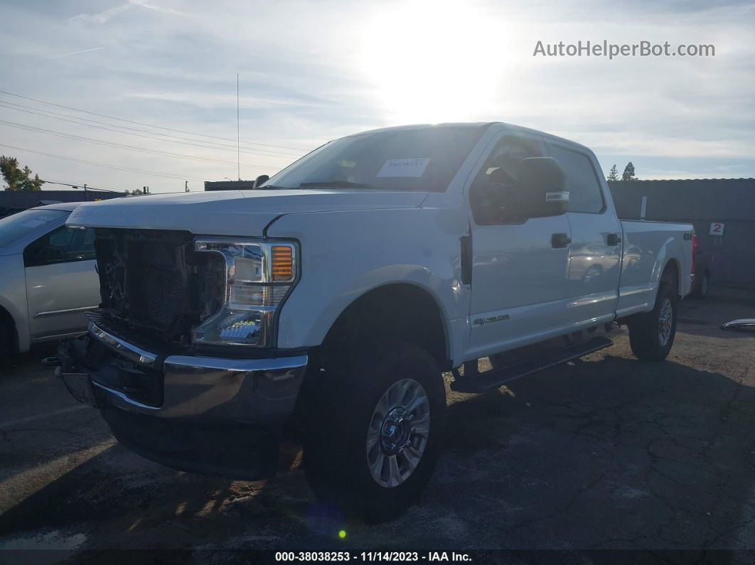 2020 Ford F-250 Xlt White vin: 1FT7W2BT6LED05493