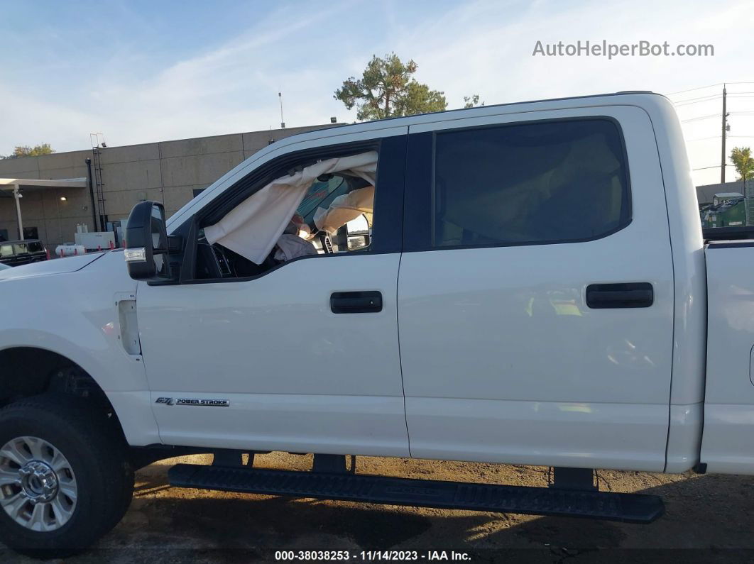 2020 Ford F-250 Xlt White vin: 1FT7W2BT6LED05493