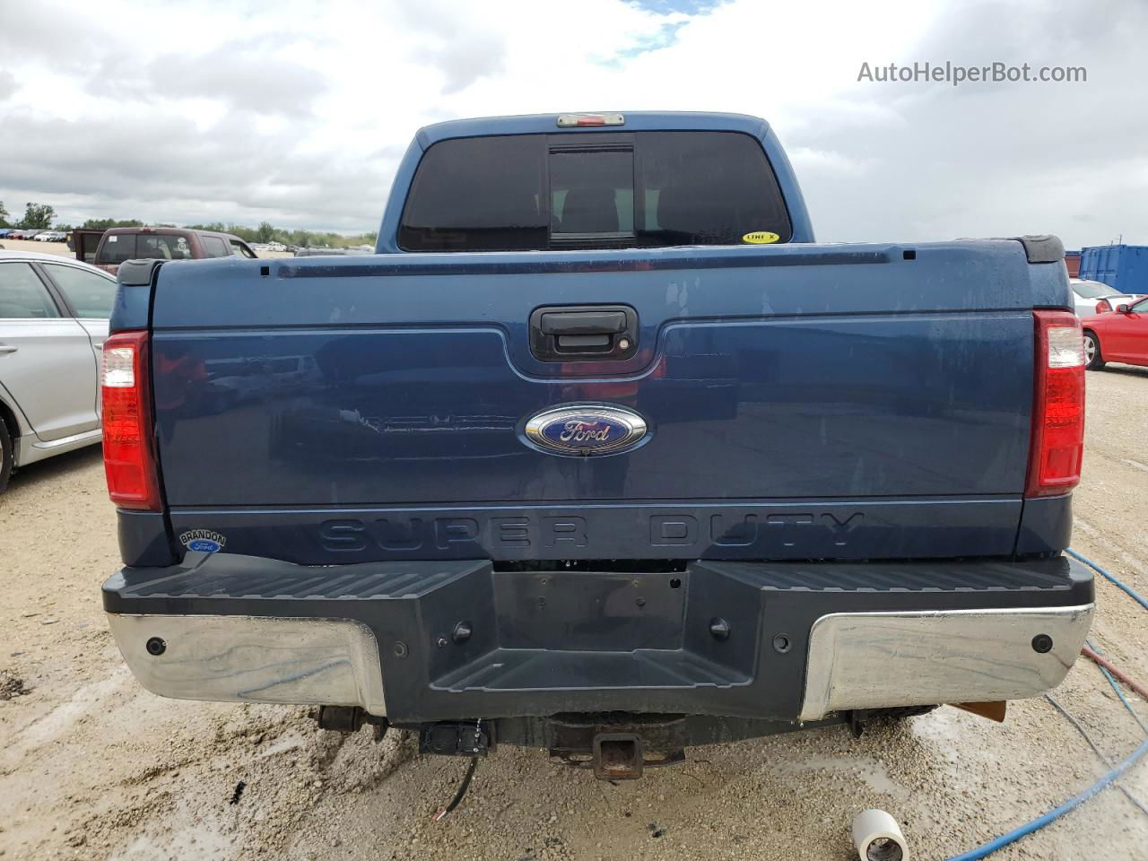 2016 Ford F250 Super Duty Blue vin: 1FT7W2BT7GEC95398