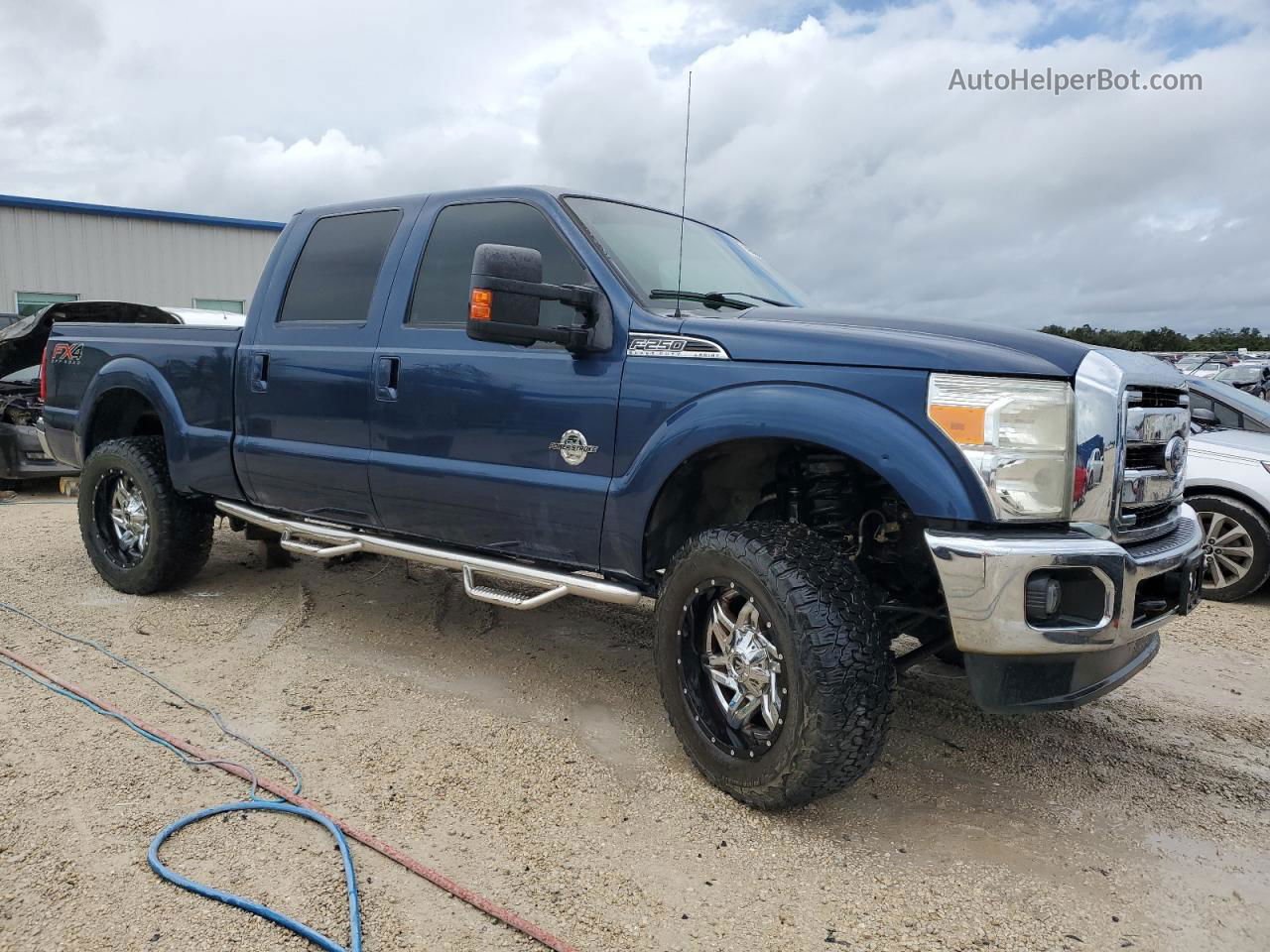 2016 Ford F250 Super Duty Blue vin: 1FT7W2BT7GEC95398