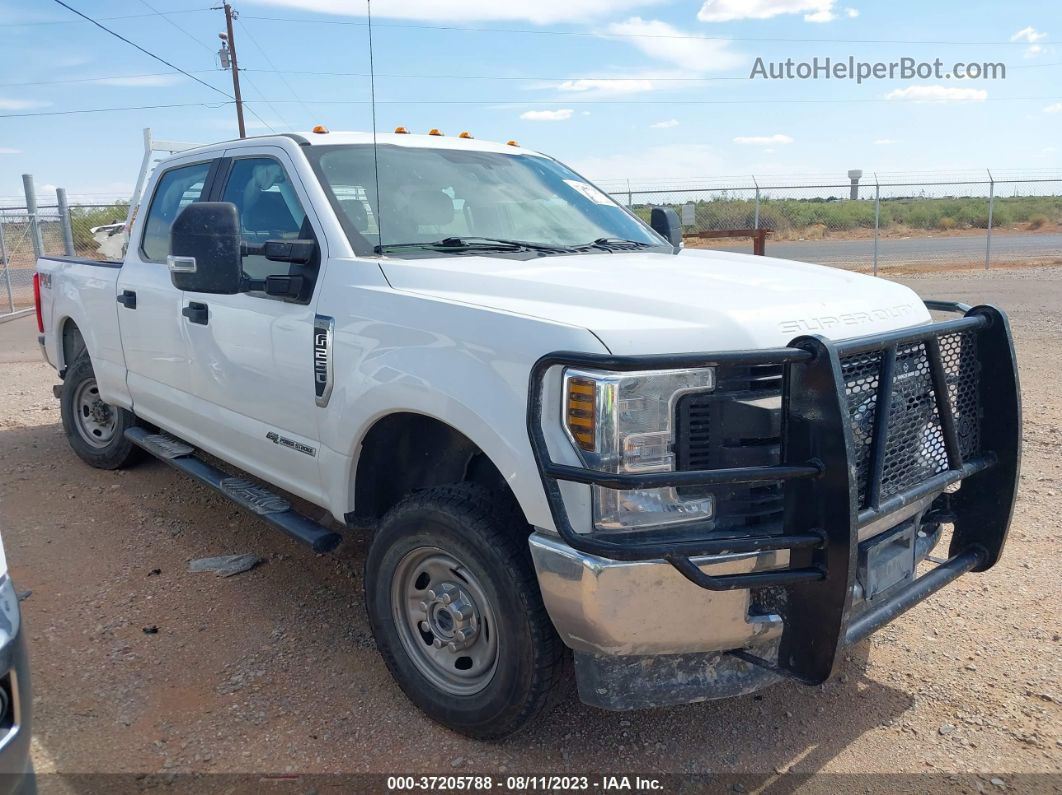 2018 Ford Super Duty F-250 Srw Xl/xlt/lariat White vin: 1FT7W2BT7JEB32080