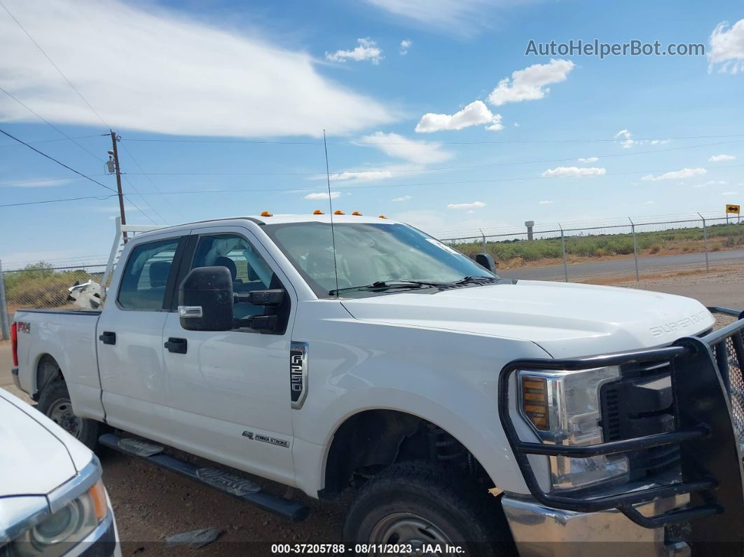 2018 Ford Super Duty F-250 Srw Xl/xlt/lariat White vin: 1FT7W2BT7JEB32080