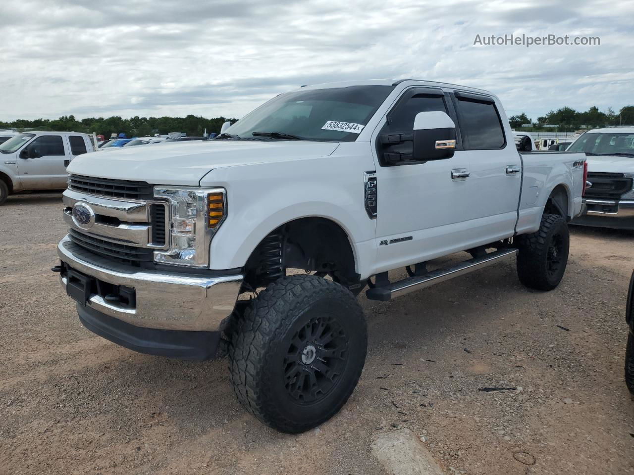 2018 Ford F250 Super Duty Белый vin: 1FT7W2BT7JEC60786