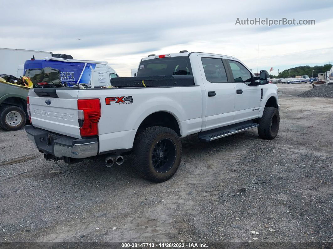 2020 Ford F-250 Xl White vin: 1FT7W2BT7LEC16953