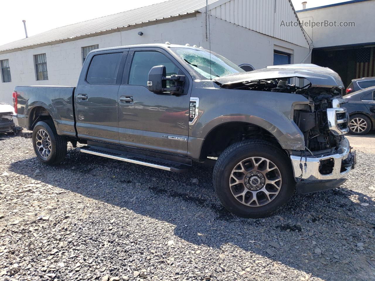 2020 Ford F250 Super Duty Gray vin: 1FT7W2BT7LEC37401