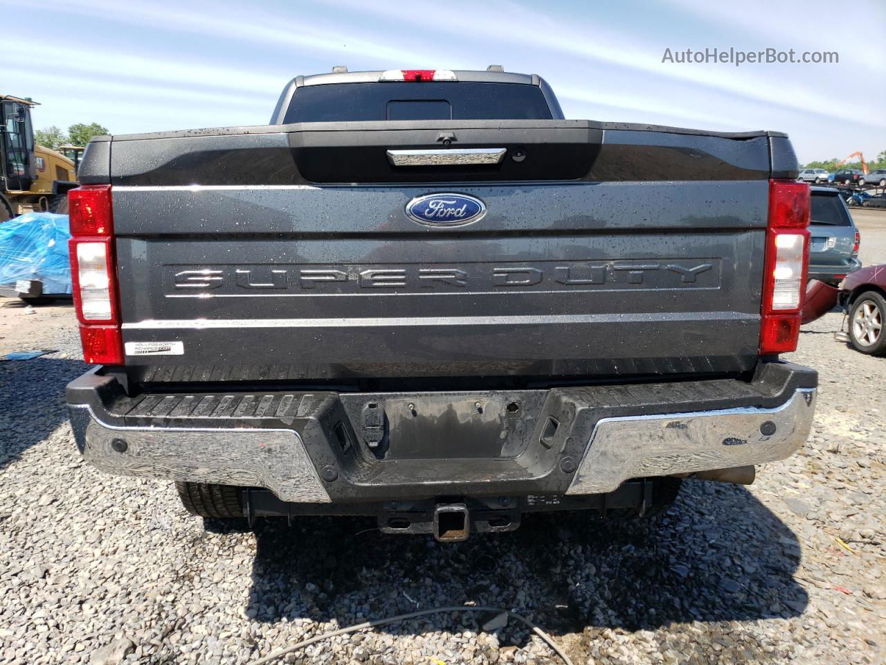 2020 Ford F250 Super Duty Gray vin: 1FT7W2BT7LEC37401