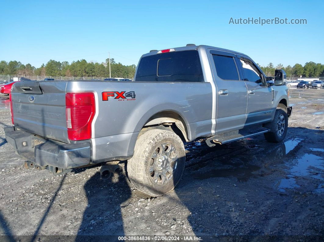 2020 Ford F-250 Lariat Silver vin: 1FT7W2BT7LED18818