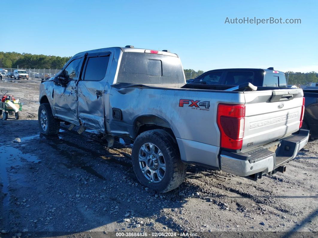 2020 Ford F-250 Lariat Silver vin: 1FT7W2BT7LED18818