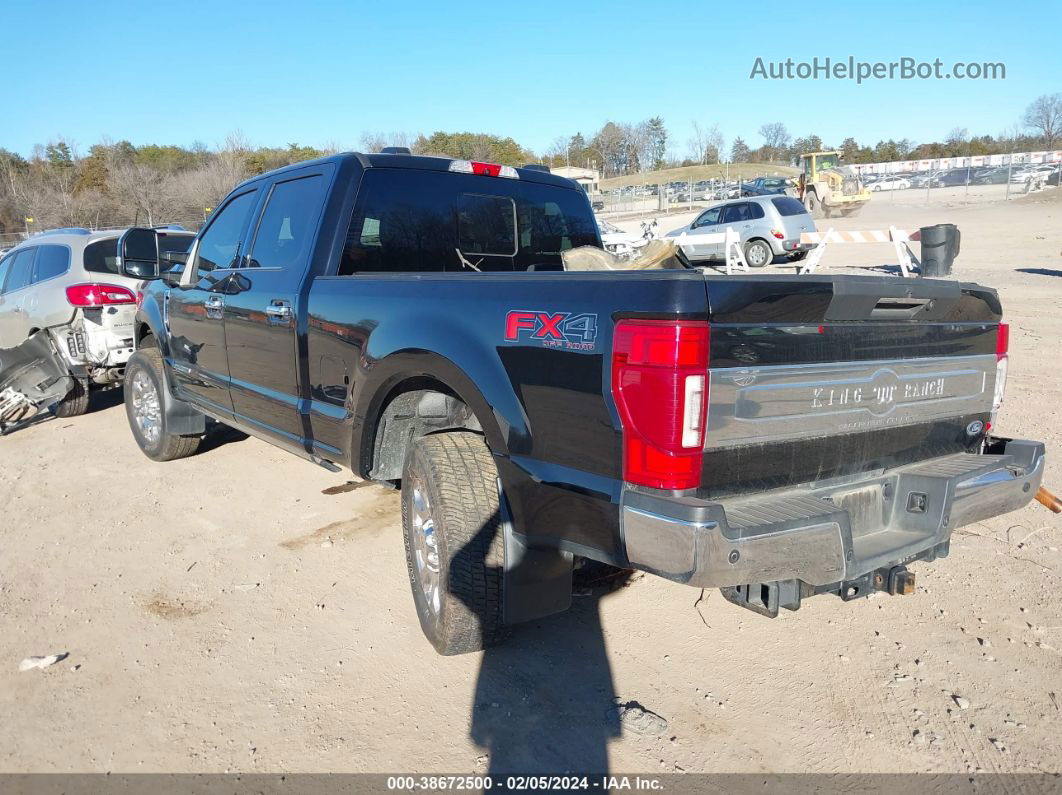 2020 Ford F-250 King Ranch Black vin: 1FT7W2BT7LED30063