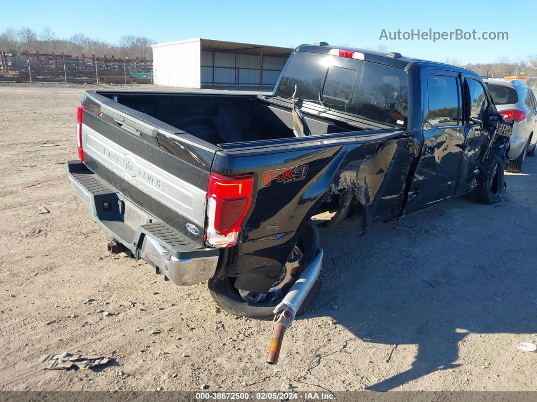 2020 Ford F-250 King Ranch Black vin: 1FT7W2BT7LED30063