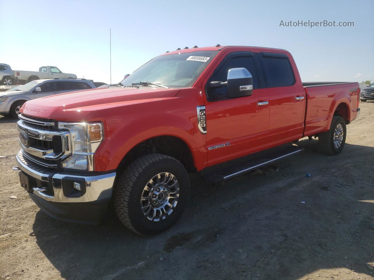 2020 Ford F250 Super Duty Красный vin: 1FT7W2BT7LEE17512