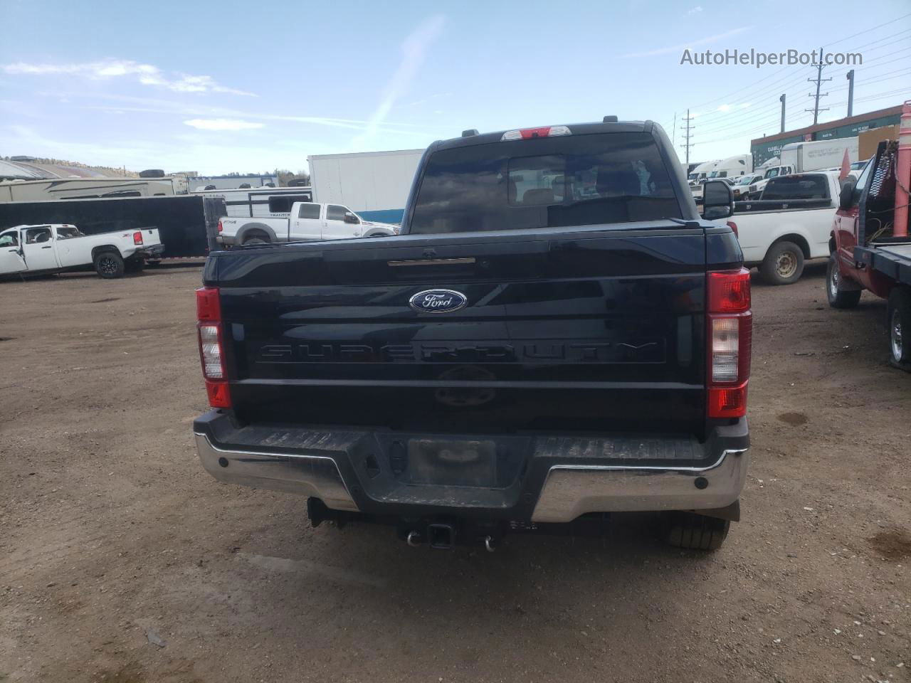 2020 Ford F250 Super Duty Black vin: 1FT7W2BT7LEE83901