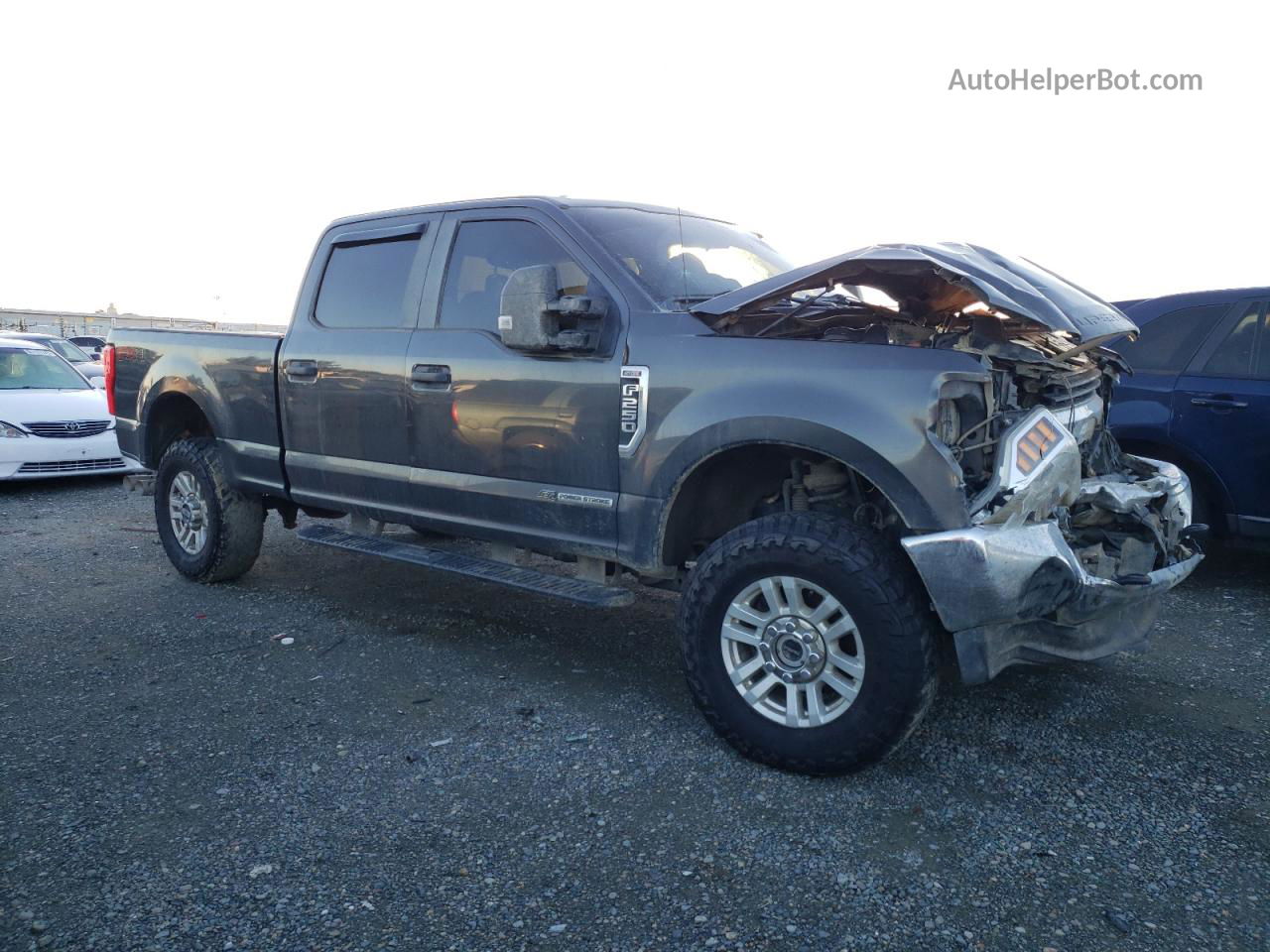 2018 Ford F250 Super Duty Charcoal vin: 1FT7W2BT8JEB11612