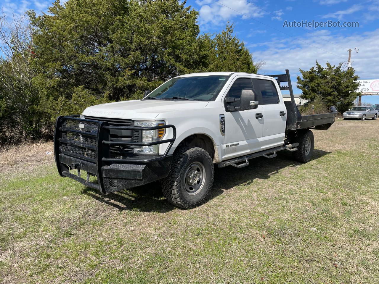 2018 Ford F250 Super Duty Белый vin: 1FT7W2BT8JEB42276