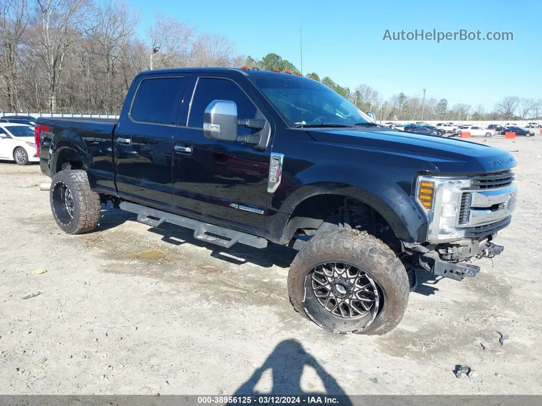 2018 Ford F-250 Xlt Black vin: 1FT7W2BT8JEB63337