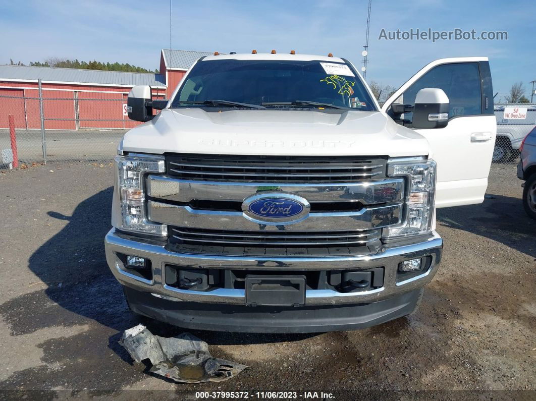 2018 Ford F-250 Lariat White vin: 1FT7W2BT8JEC37047