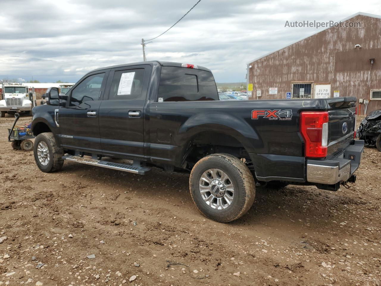 2018 Ford F250 Super Duty Черный vin: 1FT7W2BT8JEC57668