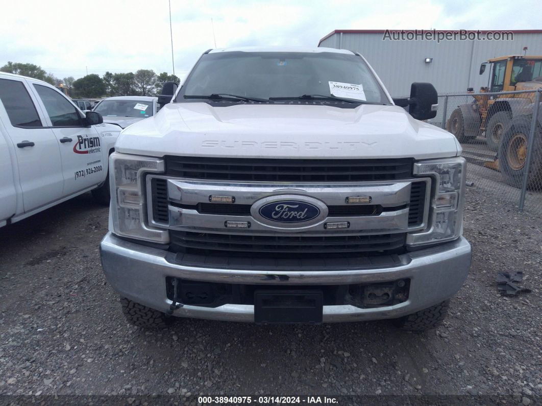 2018 Ford F-250 Xl White vin: 1FT7W2BT8JEC68816