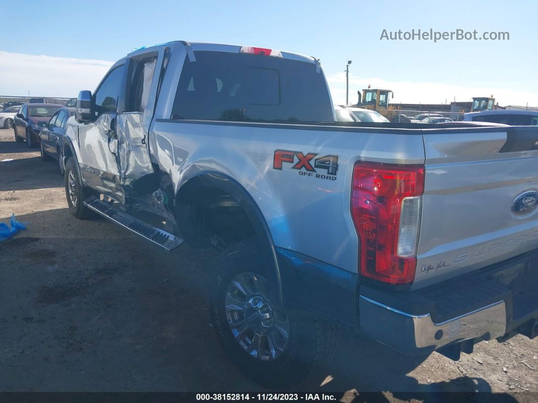 2018 Ford F-250 Lariat Silver vin: 1FT7W2BT8JEC77354