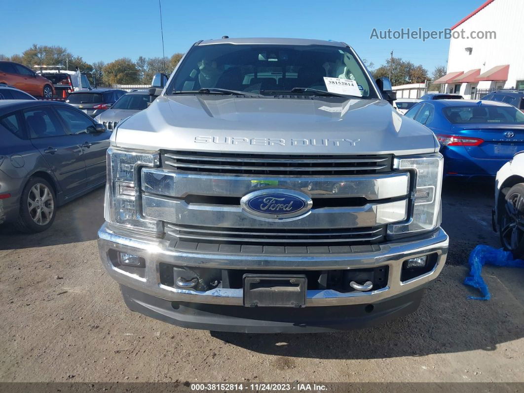 2018 Ford F-250 Lariat Серебряный vin: 1FT7W2BT8JEC77354