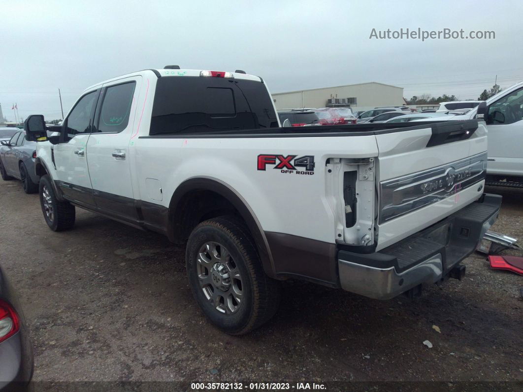 2020 Ford Super Duty F-250 Srw Xl/xlt/lariat White vin: 1FT7W2BT8LEC16833