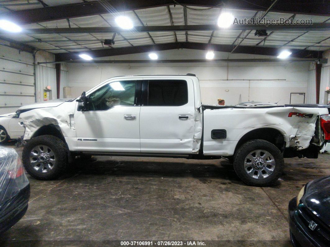 2020 Ford F-250 Platinum White vin: 1FT7W2BT8LEC61013