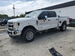 2020 Ford F250 Super Duty White vin: 1FT7W2BT8LEC84839