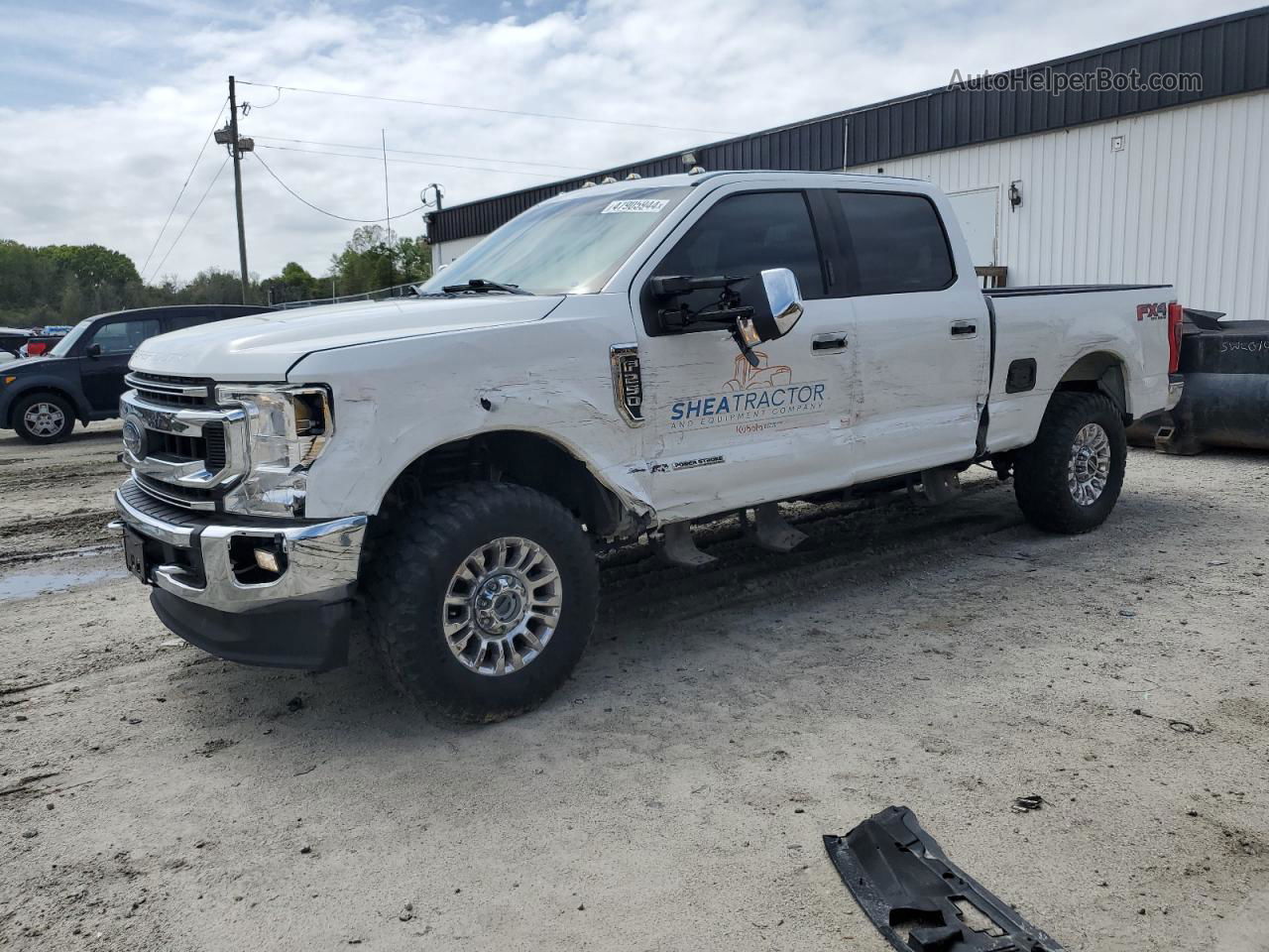 2020 Ford F250 Super Duty Белый vin: 1FT7W2BT8LEC84839