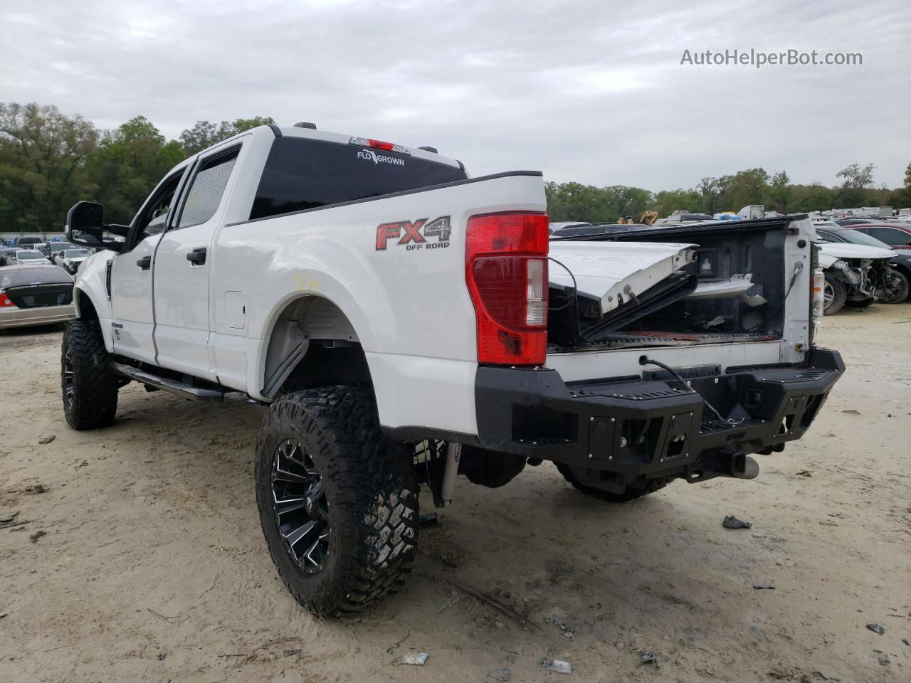 2020 Ford F250 Super Duty Белый vin: 1FT7W2BT8LEC92682