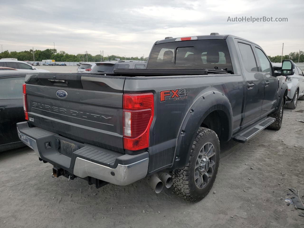 2020 Ford F250 Super Duty Gray vin: 1FT7W2BT8LED24028