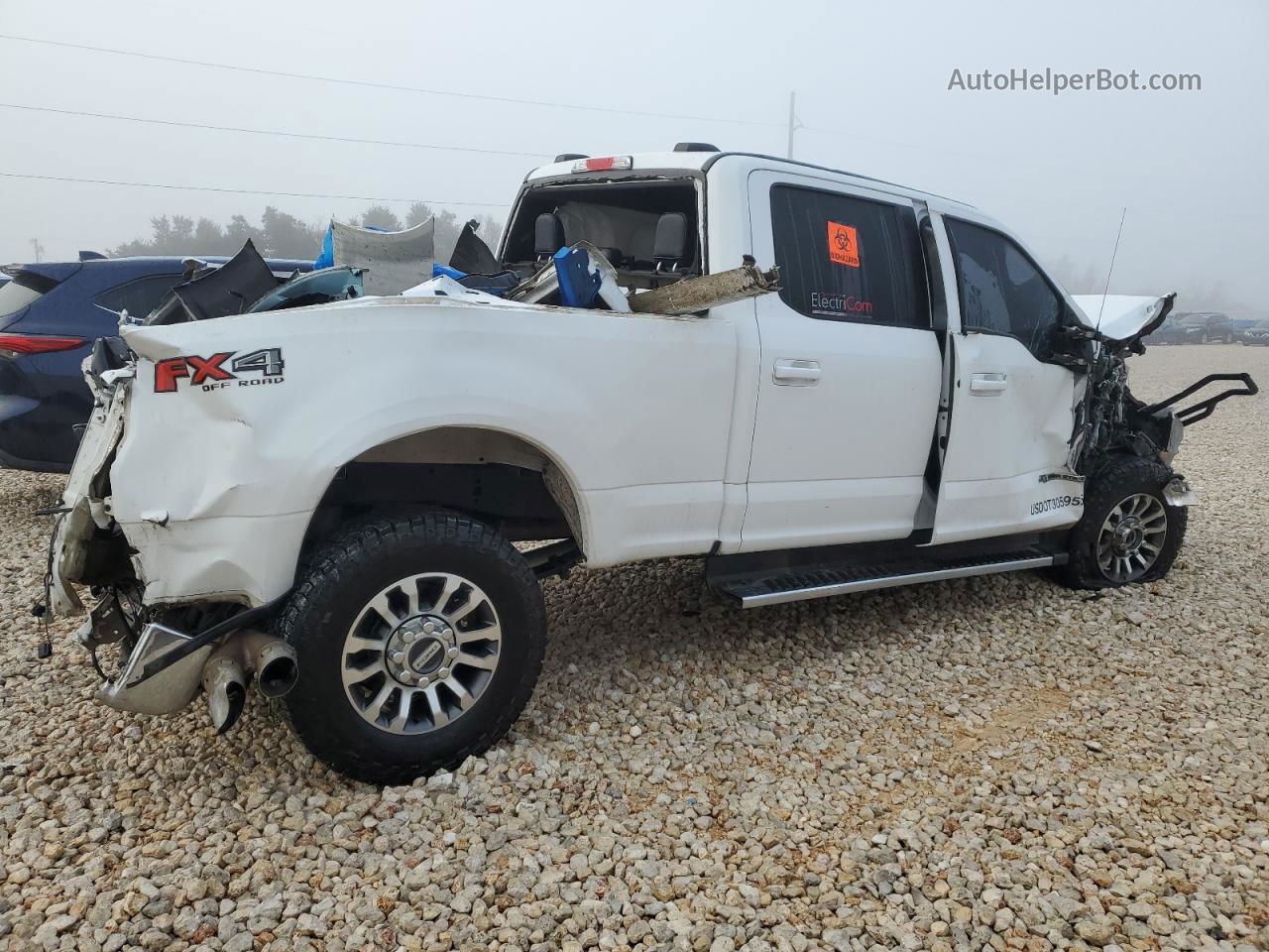 2020 Ford F250 Super Duty White vin: 1FT7W2BT8LED61189