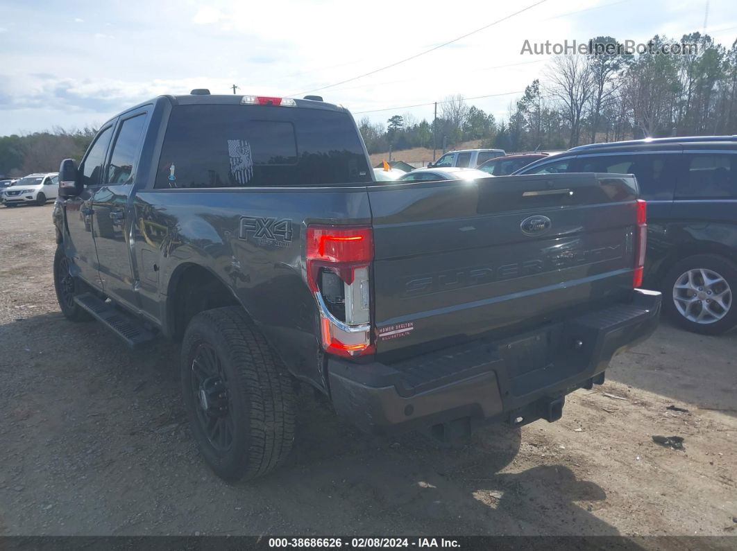 2020 Ford F-250 Lariat Gray vin: 1FT7W2BT8LED74976