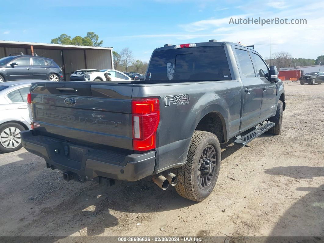 2020 Ford F-250 Lariat Серый vin: 1FT7W2BT8LED74976