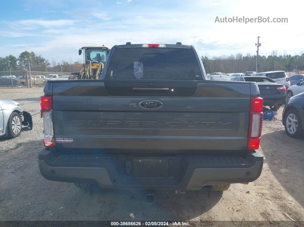 2020 Ford F-250 Lariat Gray vin: 1FT7W2BT8LED74976