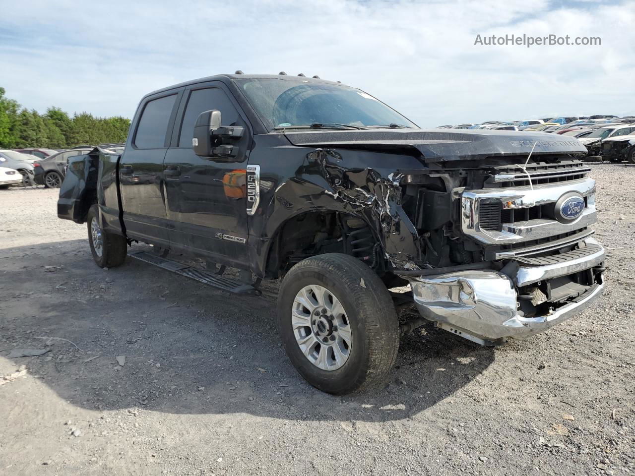 2020 Ford F250 Super Duty Черный vin: 1FT7W2BT8LEE03313